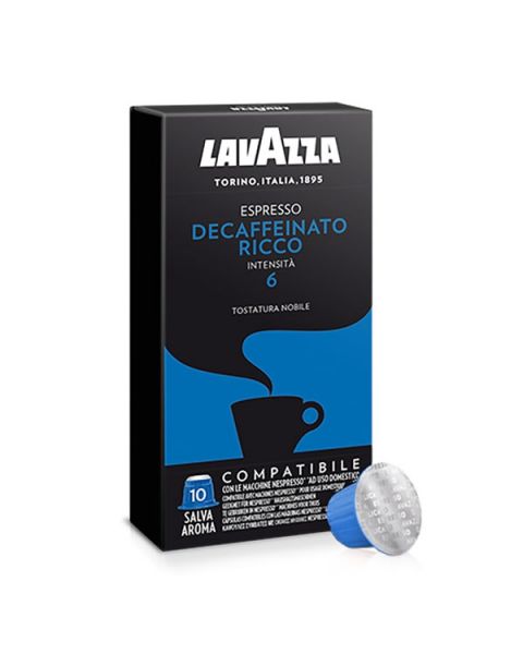 Lavazza Espresso Decaffeinato Ricco capsules